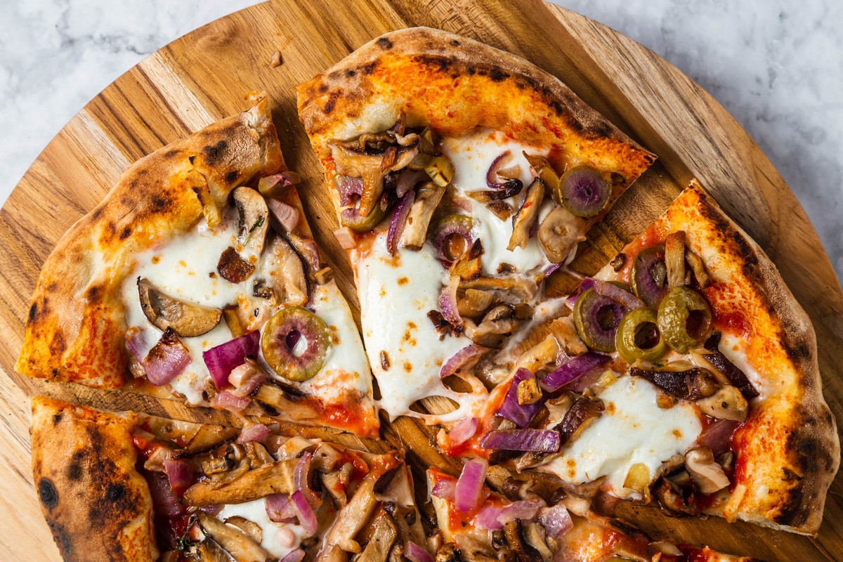 Mushroom Pizza